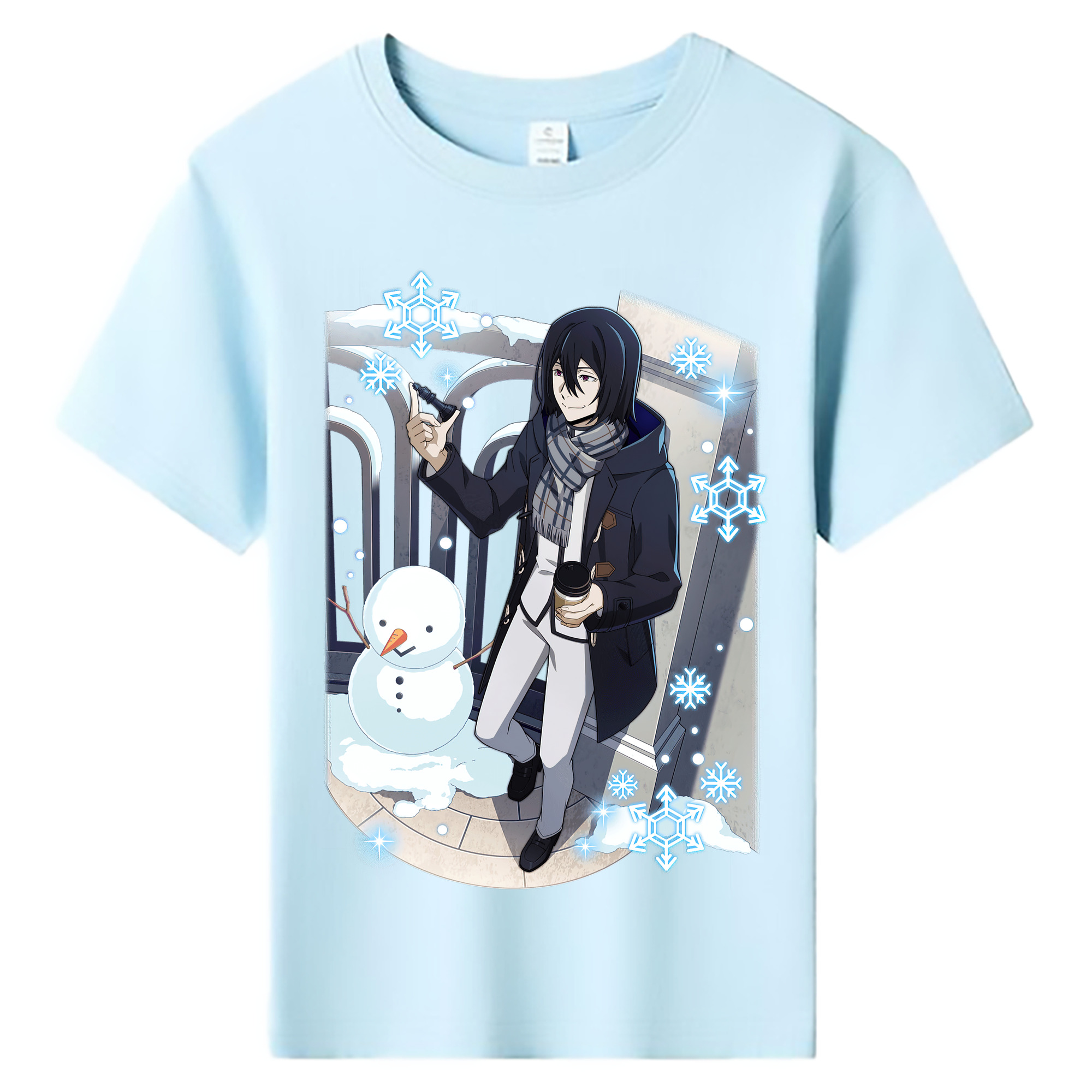 （画像用） 文豪ストレイドッグス Bungo Stray Dogs 綿100％キッズTシャツ（フロントプリント）